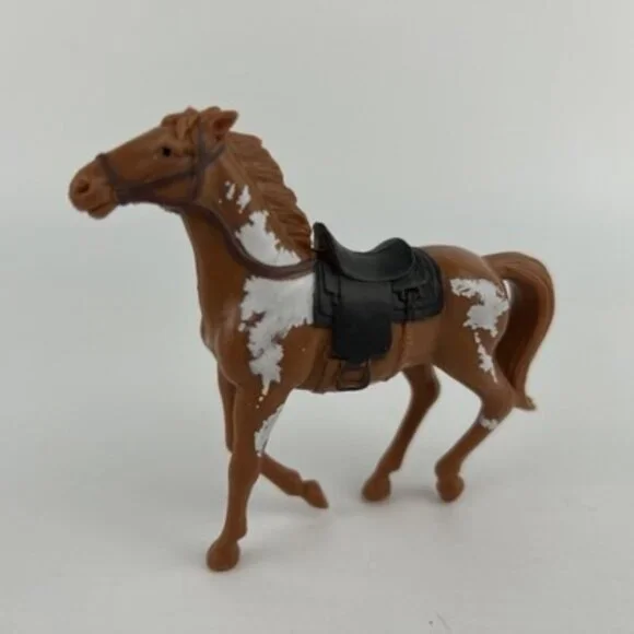 Popak New Ray Plastic Toy Horse Figures Set of 4 PVC - Picture 2 of 16